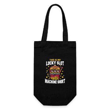 Casino Gambling Casino Las Vegas Gamblers - Gift Bag for Bottles - black - Front