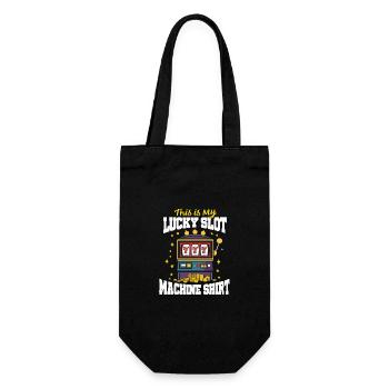 Casino Gambling Casino Las Vegas Gamblers - Gift Bag for Bottles - black - Front