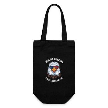 Funny, sarcasm, sarcastic humor, irony - Gift Bag for Bottles - black - Front