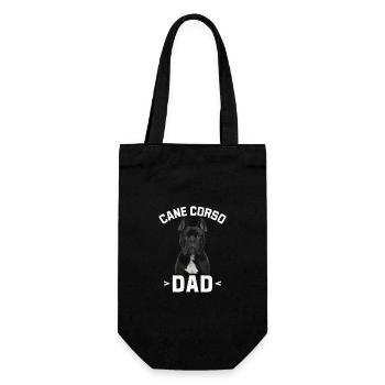 Cane Corso Dog - Gift Bag for Bottles - black - Front