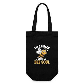 abeille abeille apicultrice abeille abeille - Sac à bouteille - noir - Devant