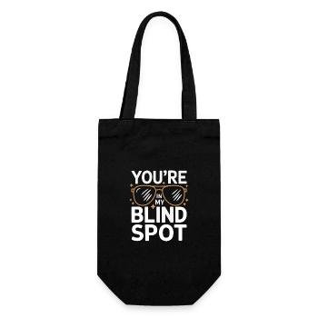 Blind blindness Visually impaired people - Gift Bag for Bottles - black - Front