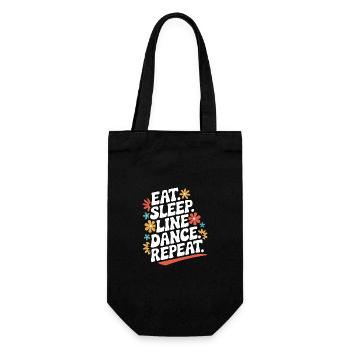 Danse en ligne Danseurs - Sac à bouteille - noir - Devant