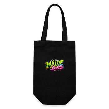 Malle 2025 Colorful - Gift Bag for Bottles - black - Front