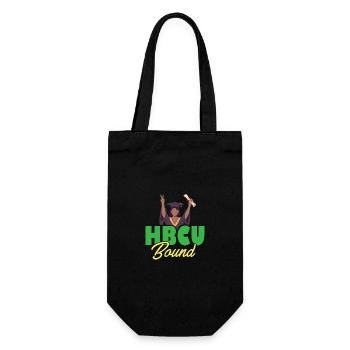 Historically Black College University Student - Gift Bag for Bottles - black - Front
