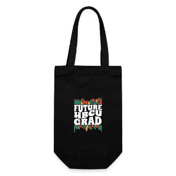 Future HBCU Grad Bound Historically Black College - Gift Bag for Bottles - black - Front