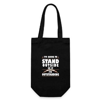 Je vais me tenir à l’extérieur, donc si quelqu’un me le demande, je suis - Sac à bouteille - noir - Devant