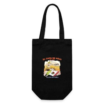 El Cinco De Mayo Battle Scene Celebration - Geschenkbeutel für Flaschen - Schwarz - Vorne