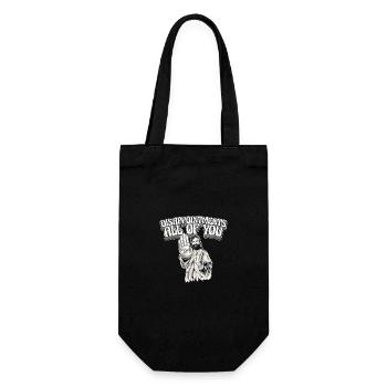 Disappointments All Of You Funny Jesus Facepalm - Geschenkbeutel für Flaschen - Schwarz - Vorne
