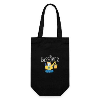 Je creuse Pessah Drôle Fête Juive Heureuse - Sac à bouteille - noir - Devant