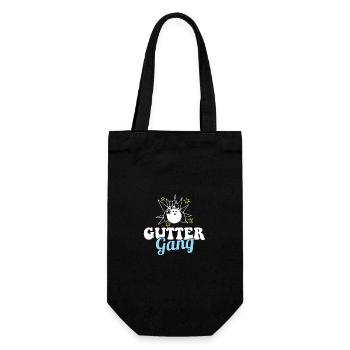 Gutter Gang Équipe de bowling drôle Club Entraîneur Bowler - Sac à bouteille - noir - Devant