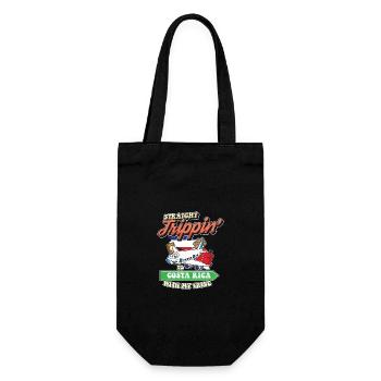 Straight Trippin To Costa Rica With My Tribe - Gift Bag for Bottles - black - Front