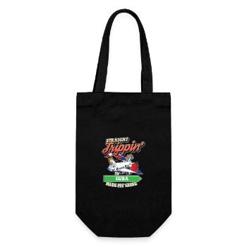 Straight Trippin' To Cuba With My Tribe Family - Gift Bag for Bottles - black - Front