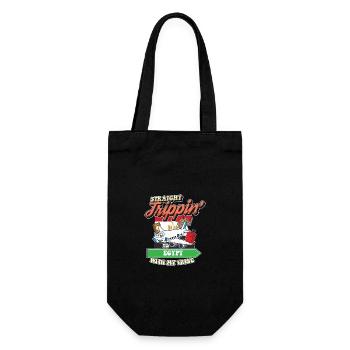 Straight Trippin' To Egypt With My Tribe Family - Gift Bag for Bottles - black - Front