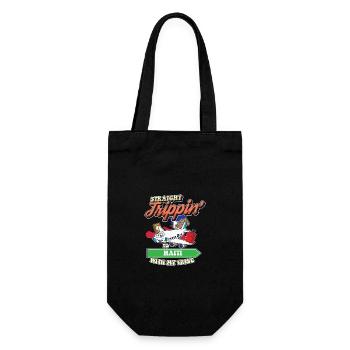 Voyage direct en Haïti avec ma famille de tribu - Sac à bouteille - noir - Devant