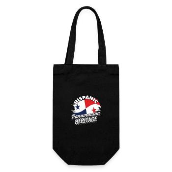 Hispanisches panamaisches Erbe Pride - Panama - Geschenkbeutel für Flaschen - Schwarz - Vorne