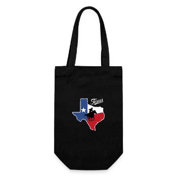 Texas State Texans Texas - Gift Bag for Bottles - black - Front
