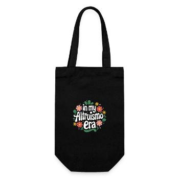 Altruisme Don désintéressé Donner d’école - Sac à bouteille - noir - Devant