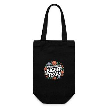 Texas State Texans Texas - Gift Bag for Bottles - black - Front