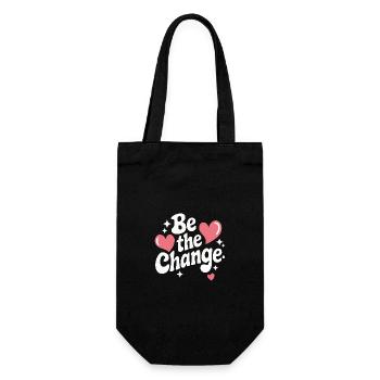 Altruisme Don désintéressé Donner d’école - Sac à bouteille - noir - Devant