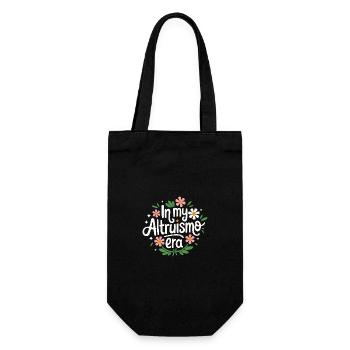 Altruisme Don désintéressé Donner d’école - Sac à bouteille - noir - Devant