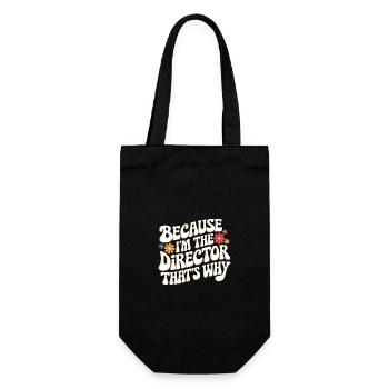 Filmmaker Film Director Cinematographer Film - Gift Bag for Bottles - black - Front