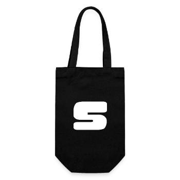 5. 5 ANS. 5e ANNIVERSAIRE. ANNIVERSAIRE 5 ANS. 5 - Sac à bouteille - noir - Devant