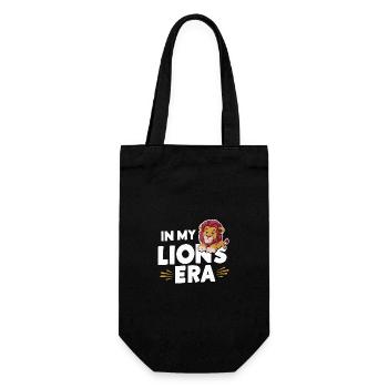 Lion Lion Animal Africa - Gift Bag for Bottles - black - Front