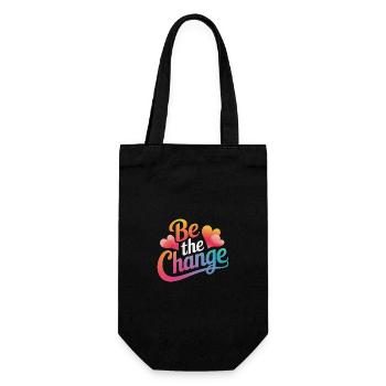 Altruisme Don désintéressé Donner d’école - Sac à bouteille - noir - Devant