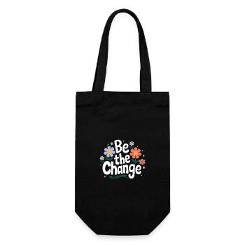 Altruisme Don désintéressé Donner d’école - Sac à bouteille - noir - Devant