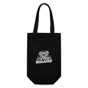 Koala Koala Koala Bear Animal - Gift Bag for Bottles - black - Front