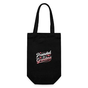Grandma Grandmother Mother's Day Family - Gift Bag for Bottles - black - Front