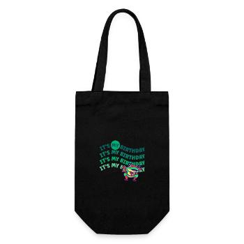 C’est mon anniversaire! Drôle de grenouille - Sac à bouteille - noir - Devant