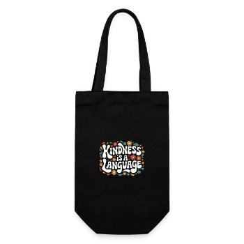 Altruisme Don désintéressé Donner d’école - Sac à bouteille - noir - Devant