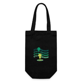 C’est mon anniversaire! Drôle de grenouille - Sac à bouteille - noir - Devant