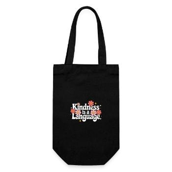 Altruisme Don désintéressé Donner d’école - Sac à bouteille - noir - Devant