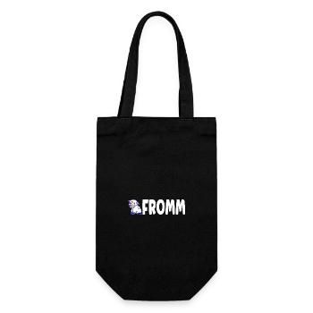 Lammfromm - Du bist unschuldig. IMMER! - Geschenkbeutel für Flaschen - Schwarz - Vorne