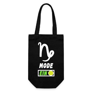 Astrology Statement Horoscope Capricorn Zodiac - Gift Bag for Bottles - black - Front