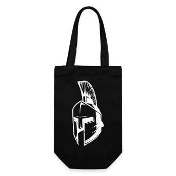 Casque de masque Sparta Warrior - Sac à bouteille - noir - Devant
