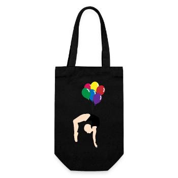 Balloon - Sac à bouteille - noir - Devant