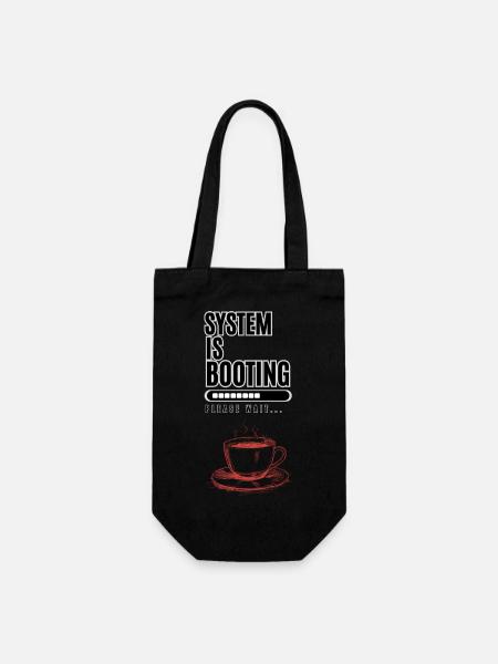 Le système démarre - Sac à bouteille - noir