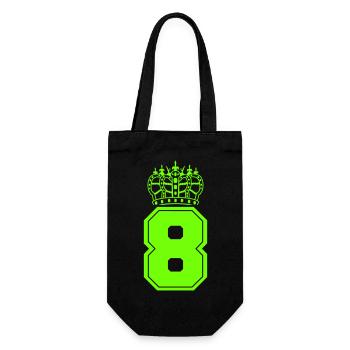 8 Couronne - Sac à bouteille - noir - Devant