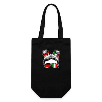 Italia Italian Germany Italy - Gift Bag for Bottles - black - Front