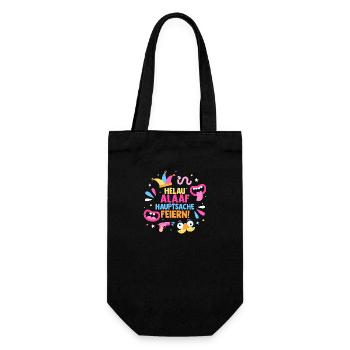Carnival Costume Carnival - Gift Bag for Bottles - black - Front