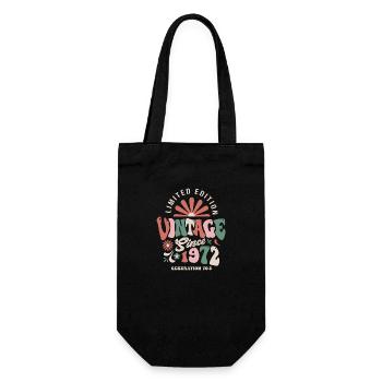 1972 Anniversaire 1972 vintage - Sac à bouteille - noir - Devant
