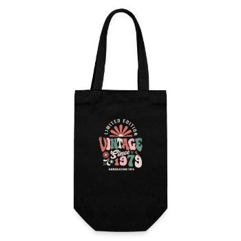 1979 Anniversaire 1979 vintage - Sac à bouteille - noir - Devant