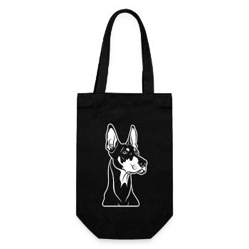 dobermann - Sac à bouteille - noir - Devant