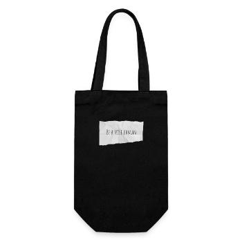 Soyez un humain gentil - Sac à bouteille - noir - Devant