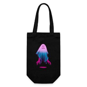 Ghost Color - Geschenkbeutel für Flaschen - Schwarz - Vorne