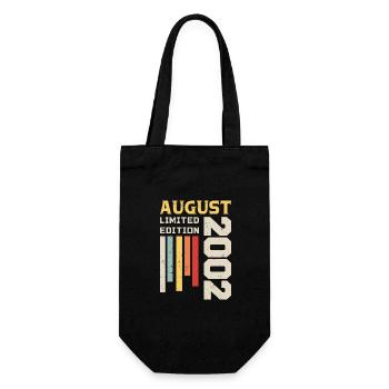Août 2002 - Cadeau anniversaire Août 2002 Août - Sac à bouteille - noir - Devant